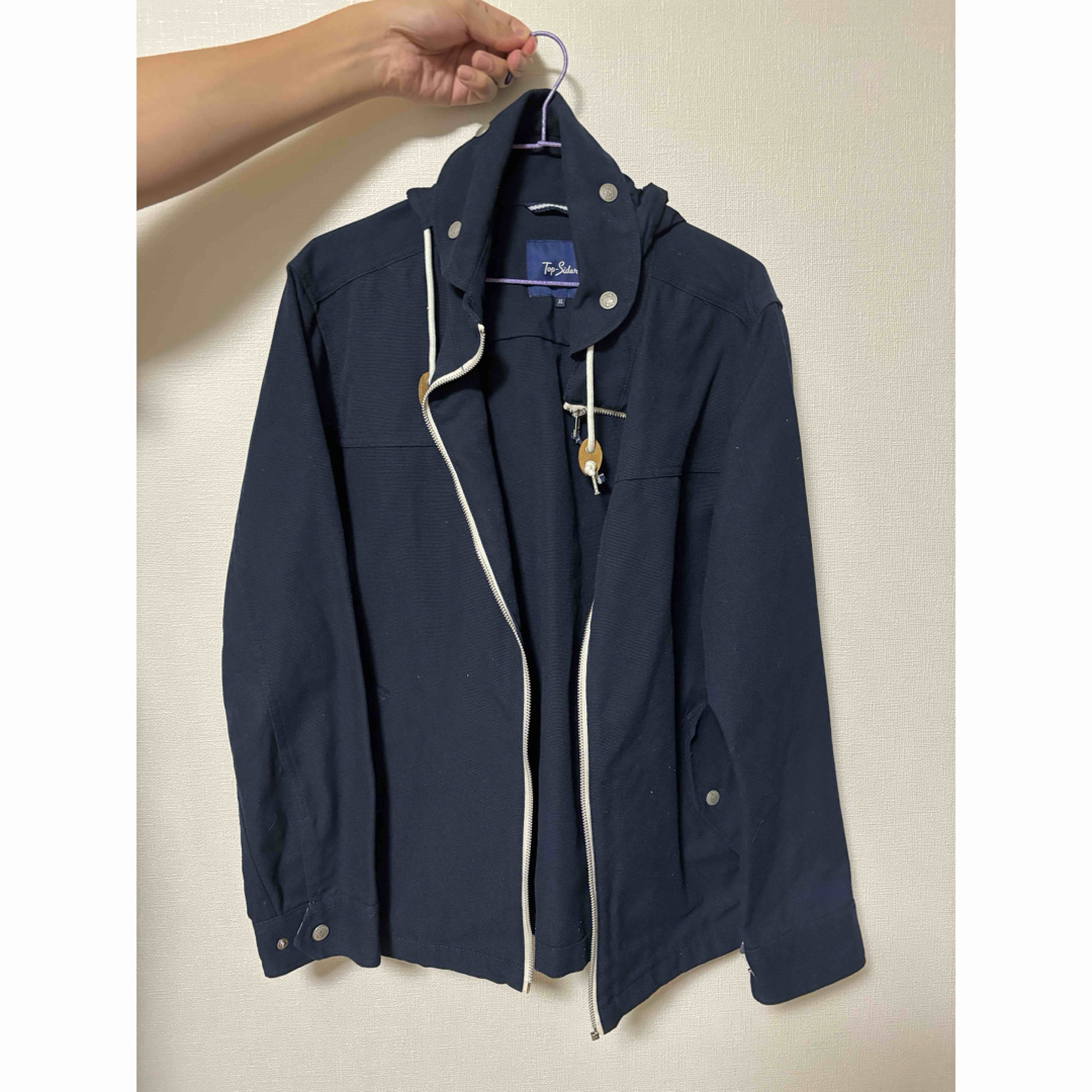 SPERRY TOP-SIDER - Top-Sider ネイビー フード付き ジャンパーの通販