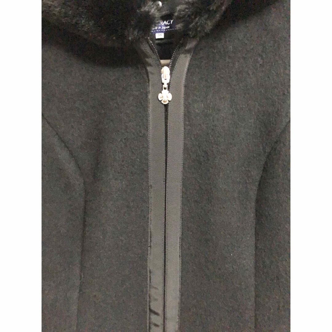 M'S GRACY - 2024年購入エムズグレイシー ボンディングフード付コート