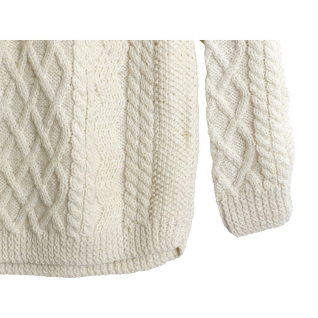 other - 90s スコットランド製 フィッシャーマン ウール ニット