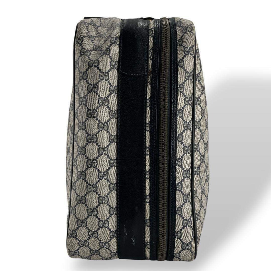 GUCCI - オールドグッチ ボストンバッグ GGスプリーム シェリーライン