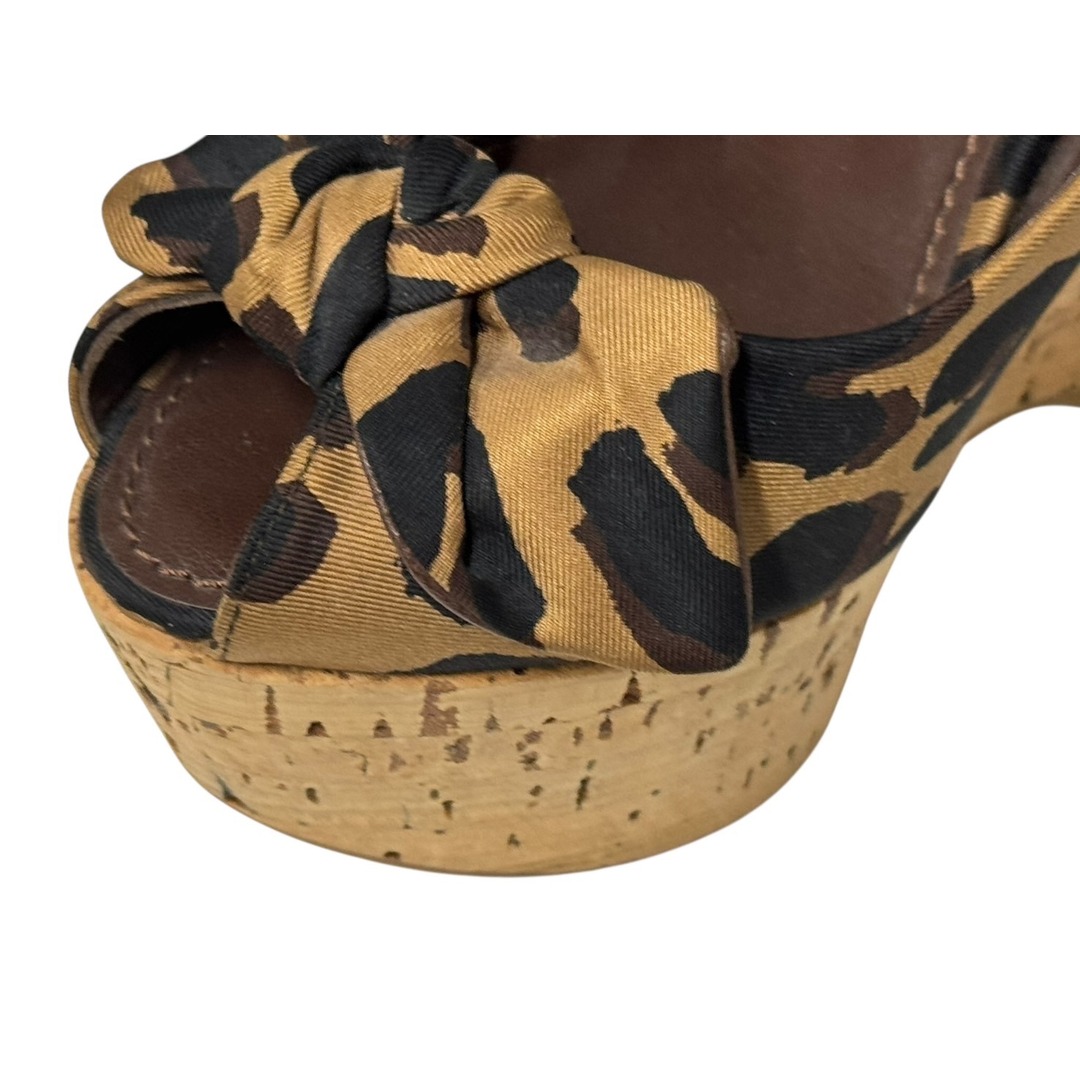 LOUIS VUITTON - LOUIS VUITTON ルイヴィトン レオパード柄 サンダル