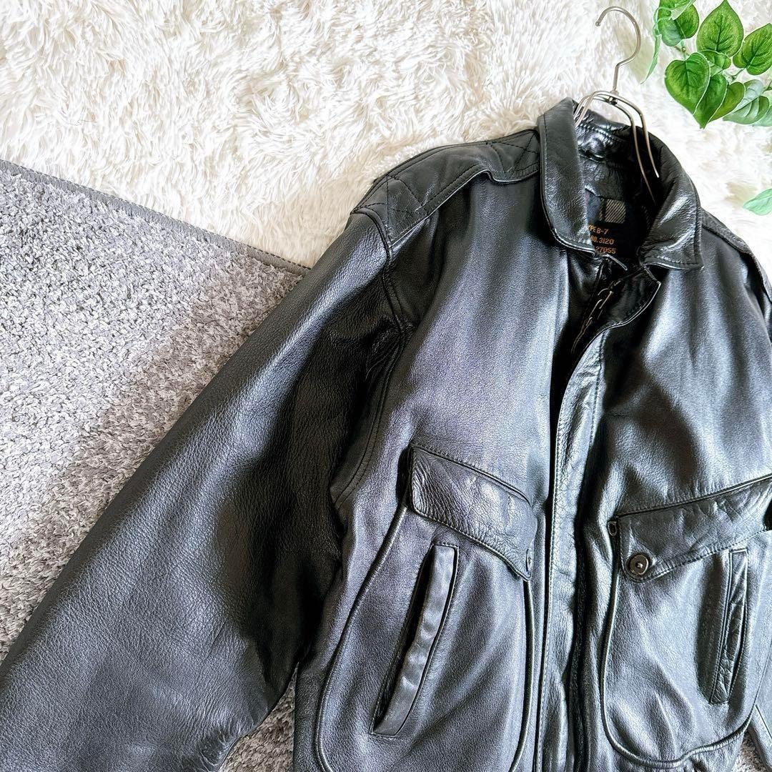 AVIREX - 希少 アビレックス B-7 フライトジャケット レザージャケット