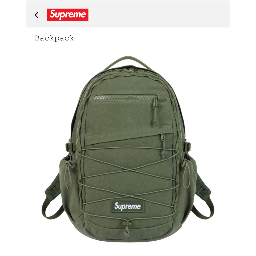 VISVIM LAMINA CORDUROY 25L コーデュロイバックパック