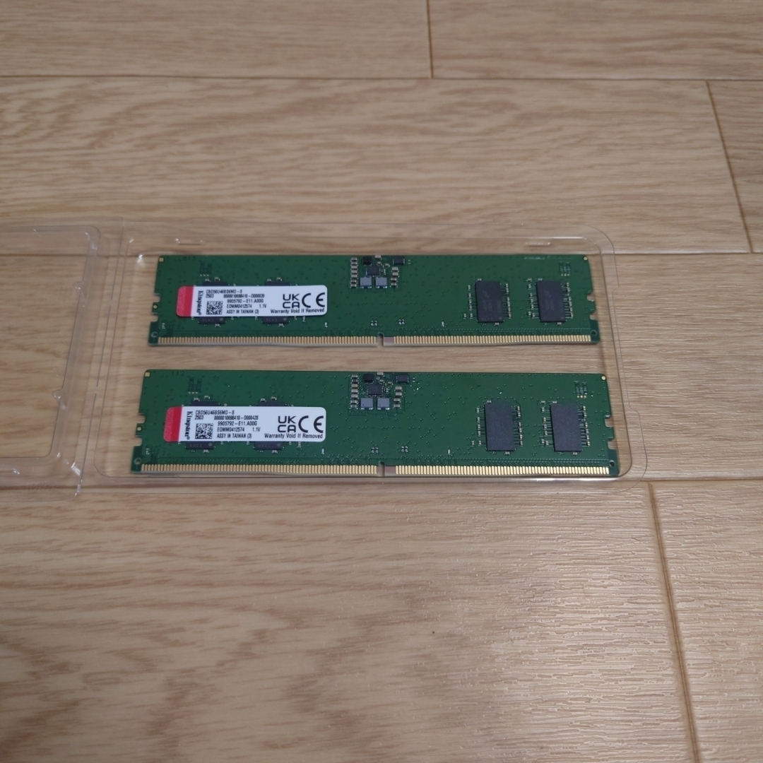 Kingston - デスクトップPC用メモリ DDR5 5600 16GB（8GB*2）の通販 by