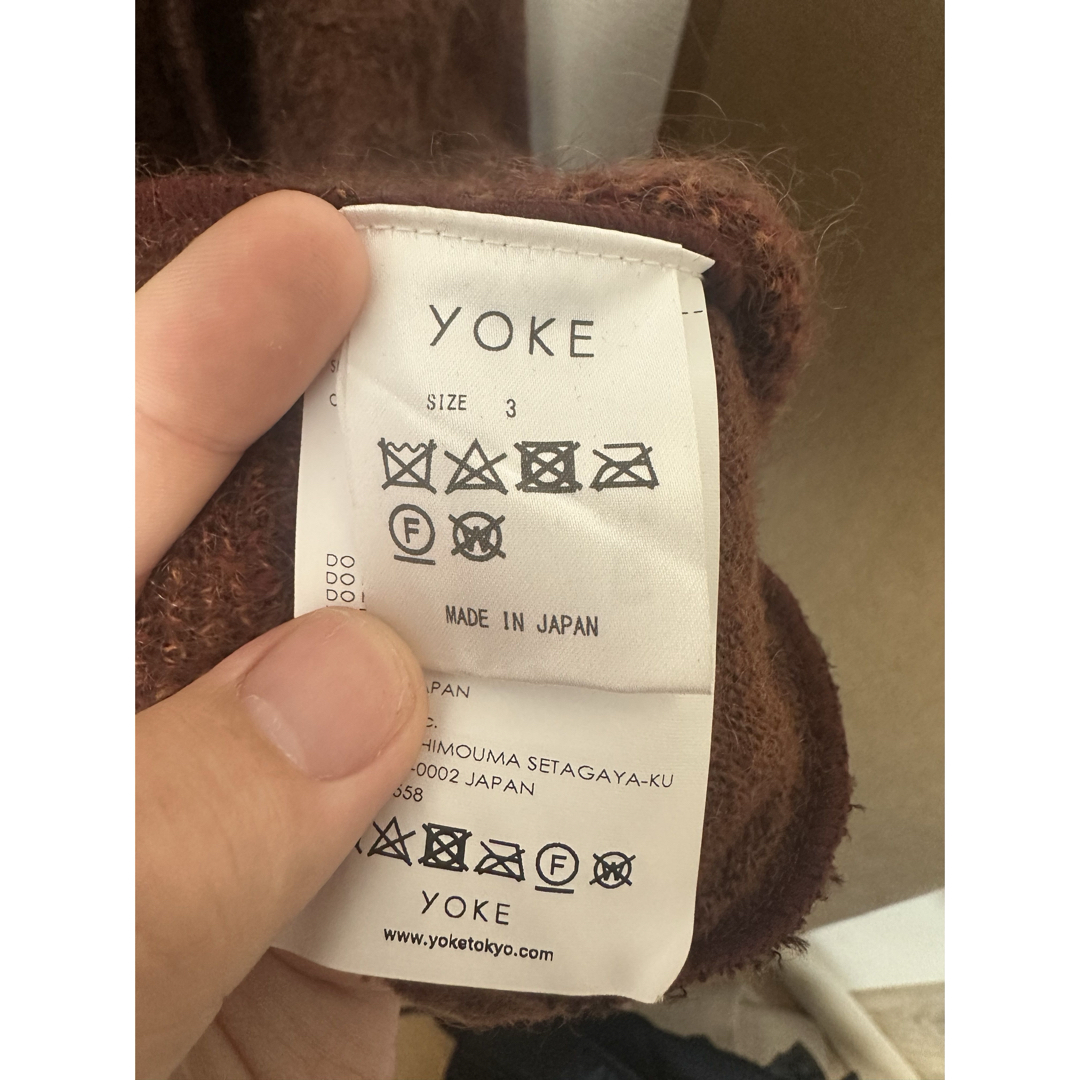 YOKE - YOKE for Graphpaper JACQUARD CARDIGANの通販 by Tambocrad's