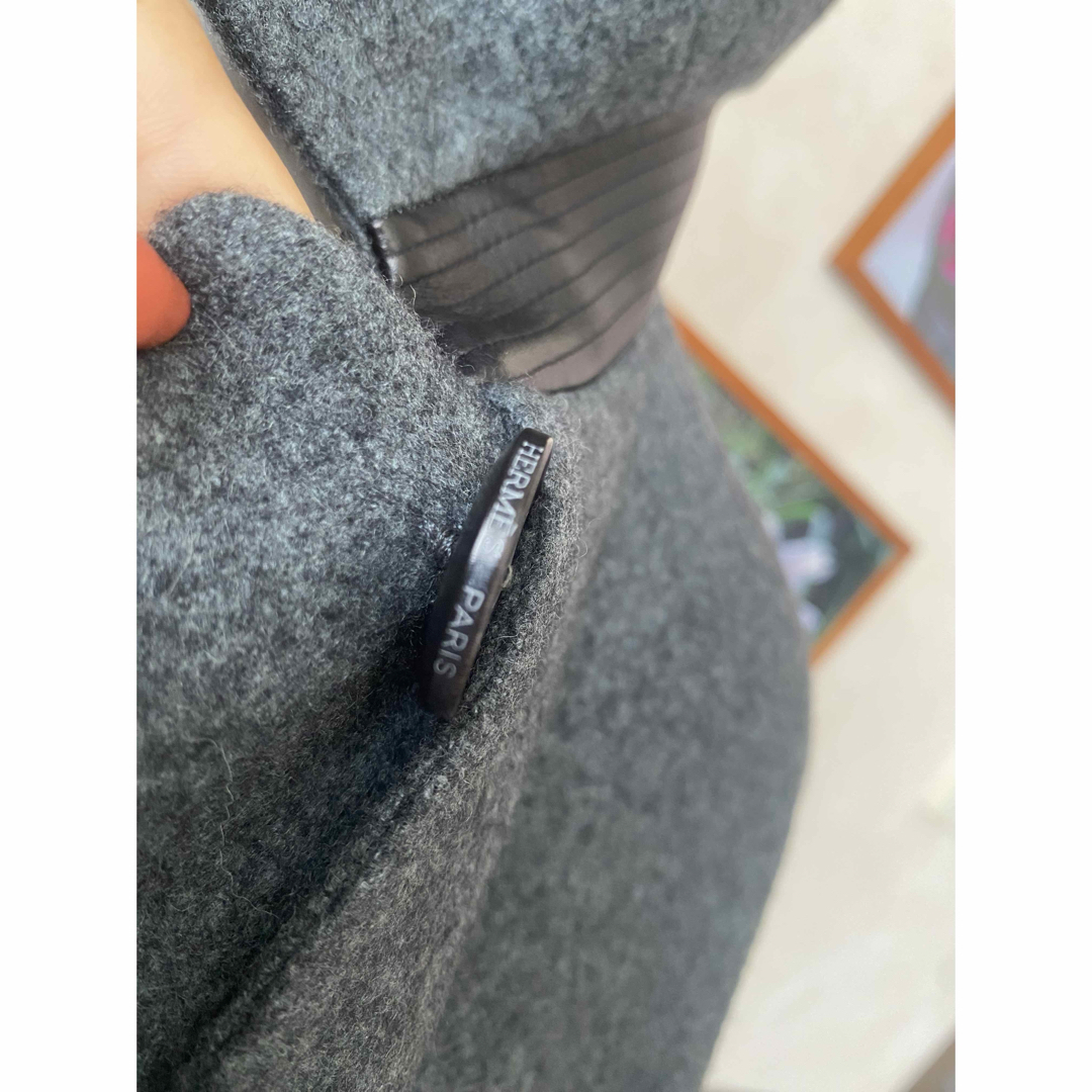 HERMES - 新品同様❣️エルメスHERMESケープマント カシミア100%コート