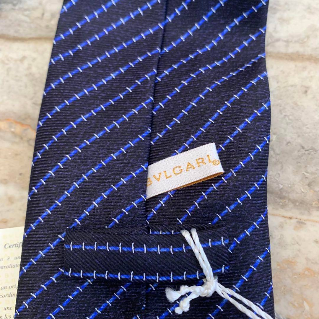 BVLGARI - N22 新品未使用 タグ付き ブルガリ セッテピエゲ ネイビー