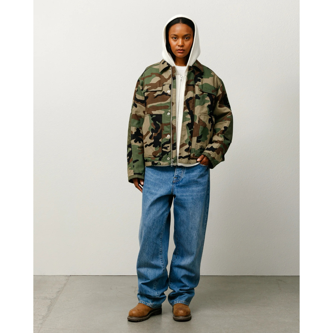 STUSSY - Stussy UTILITY WORK JACKET ステューシー 迷彩の通販 by