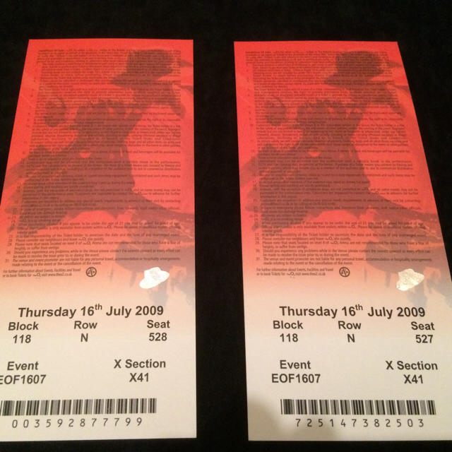 マイケルジャクソン THIS IS IT ライブ ペアチケット チケットの通販