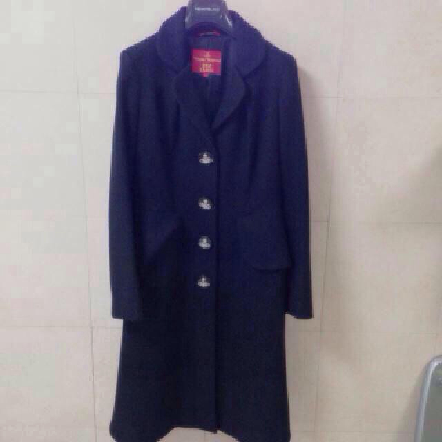 Vivienne Westwood - ヴィヴィアン.カシミア混ロングコートの通販 by