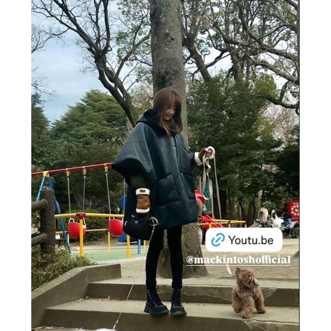 MACKINTOSH - ヨンア着未使用 MACKINTOSH ポンチョボアコートケープ