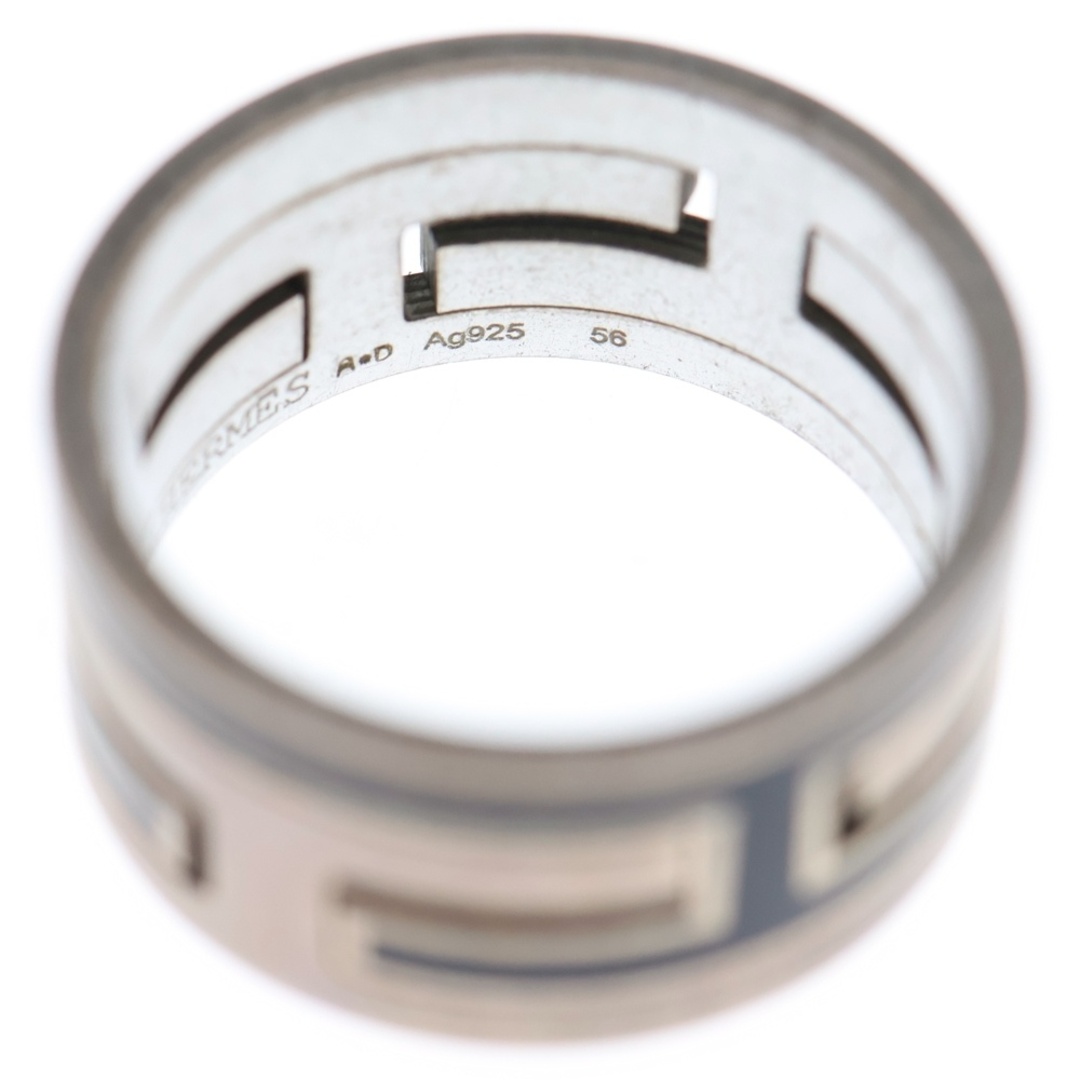 HERMES - HERMES エルメス ムーブアッシュ リング 指輪 シルバー