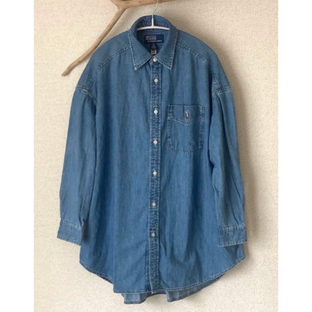 POLO RALPH LAUREN - 美品 ポロラルフローレン オーバーサイズ ロング