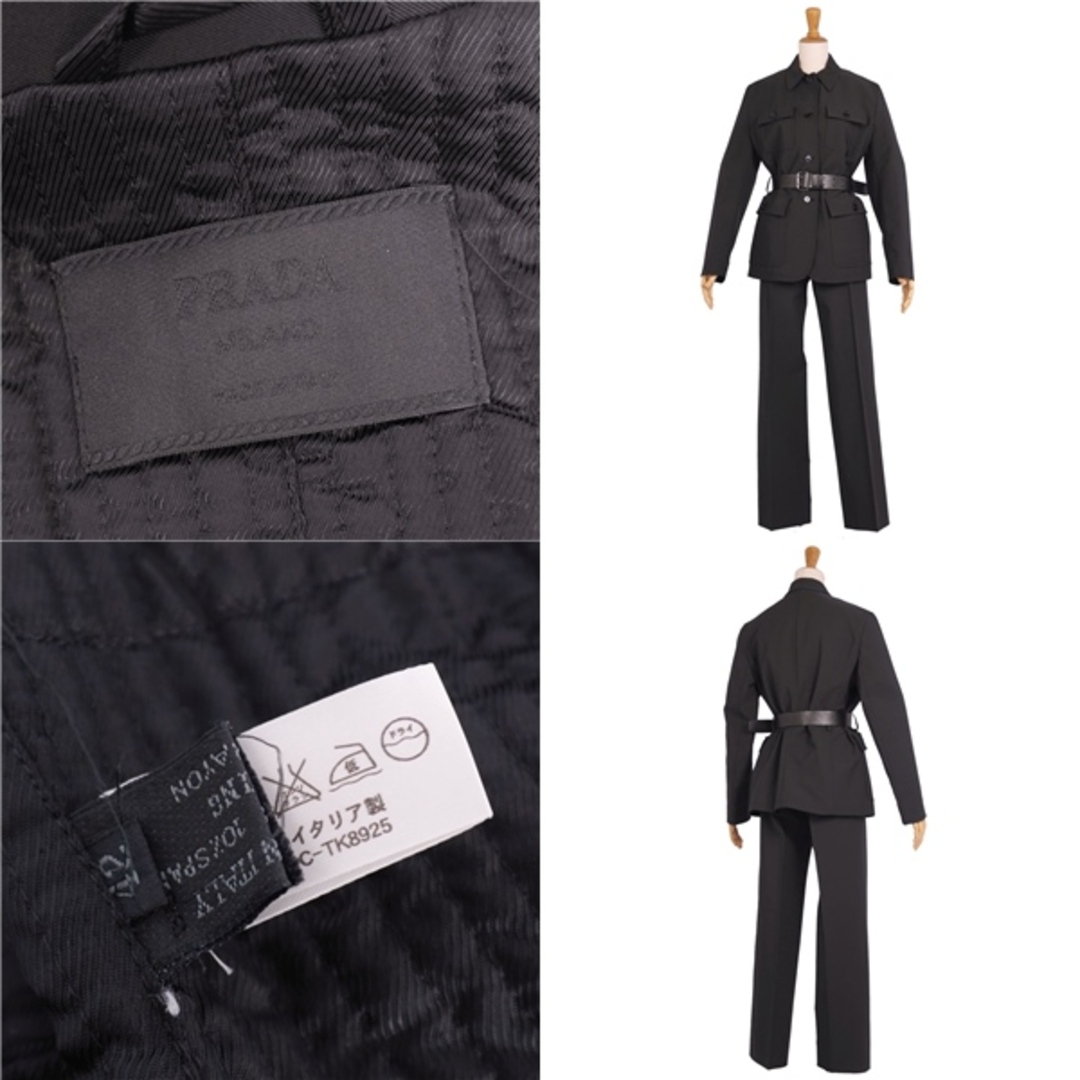 PRADA - 美品 プラダ PRADA セットアップ パンツスーツ ポリエステル