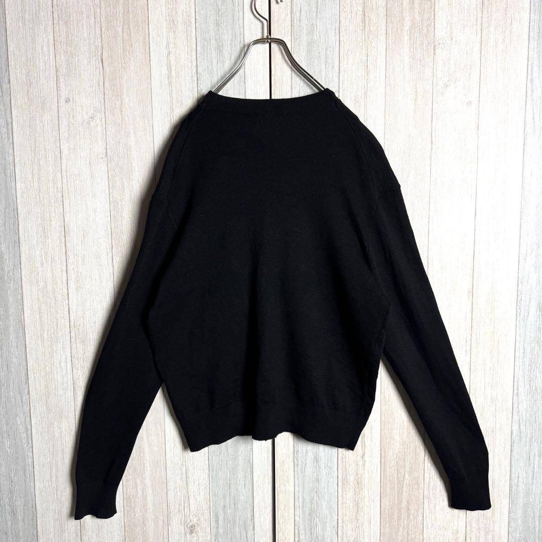 3628【未使用級・極美品】ポルトガル製 アミ ハートロゴ 肉厚 カーディガン