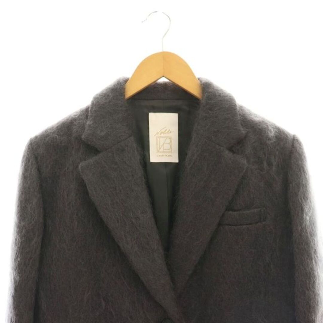 Noble - ノーブル ×L'AUBE BLANC 24AW モヘアMIXシャギージャケットの