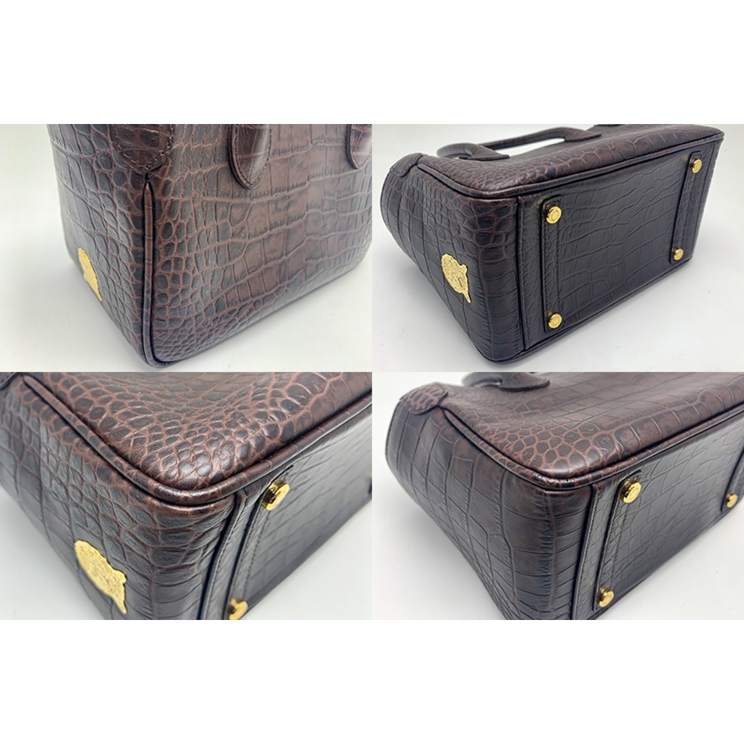 A.D.M.J. - A.D.M.J エーディーエムジェイ ダークブラウン系 茶 クロコ