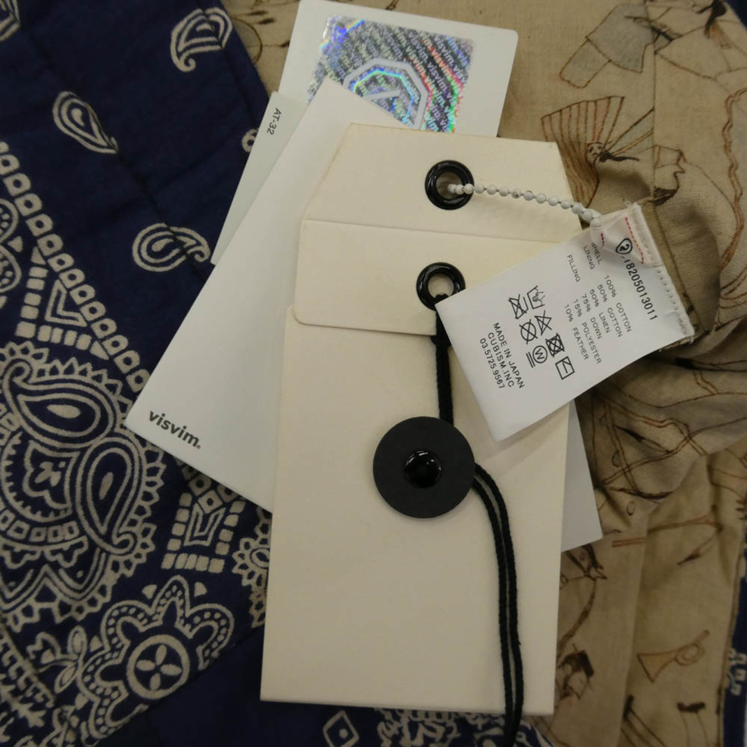 VISVIM - VISVIM ビズビム WMV 0318205013011 KERCHIEF DOWNJKT W (VT