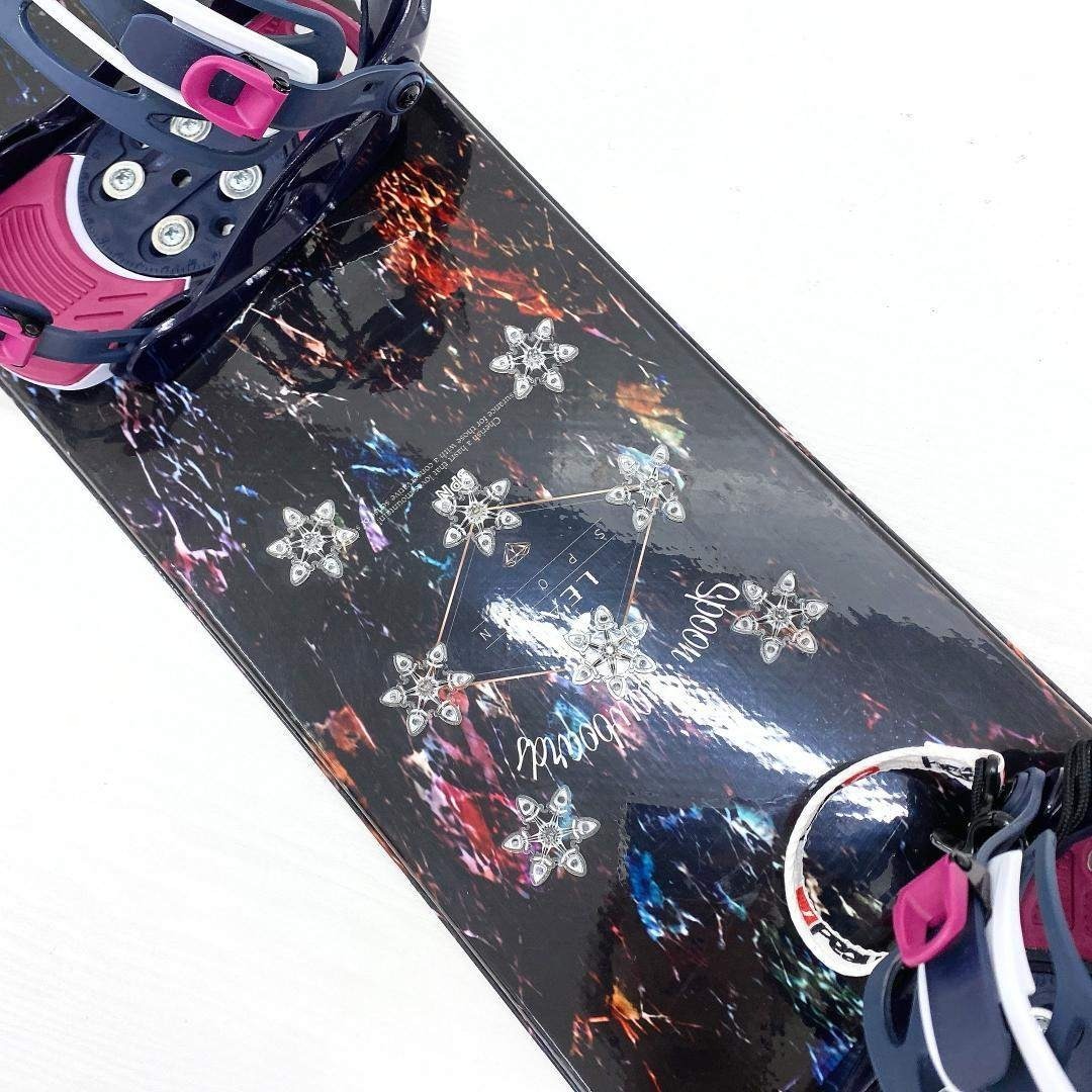 SPOON スポーン レディース スノーボード スノボー セット 146cmの通販