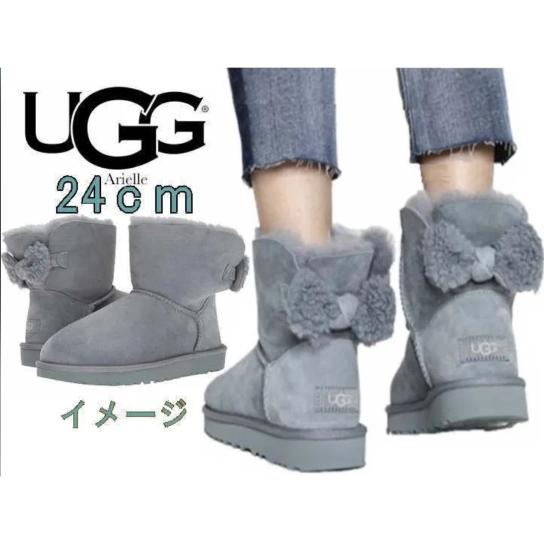 UGG AUSTRALIA - 美品アグ UGG アリエル ムートンブーツ ショート