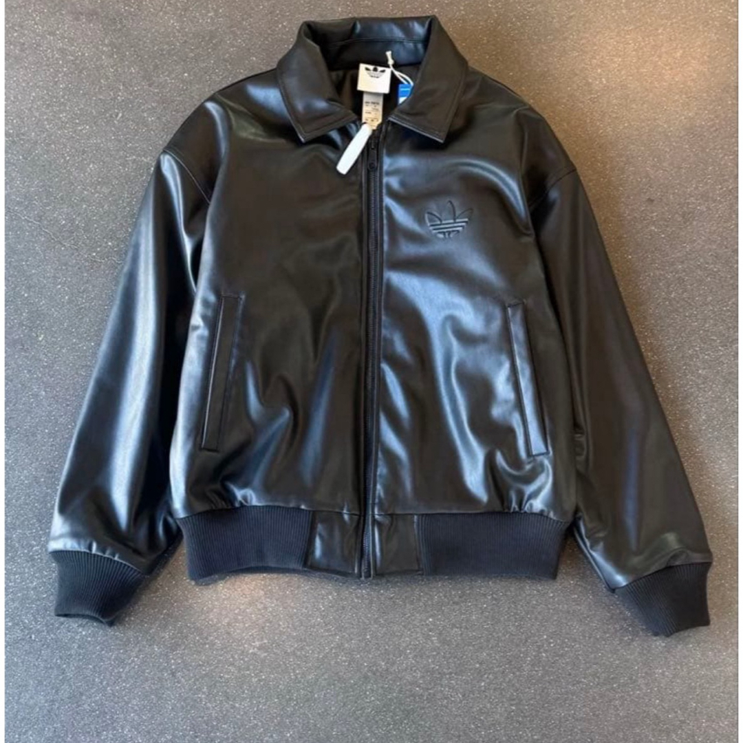 adidas Originals - 新品M Adidas Sherpa PU ジャケット ブラック
