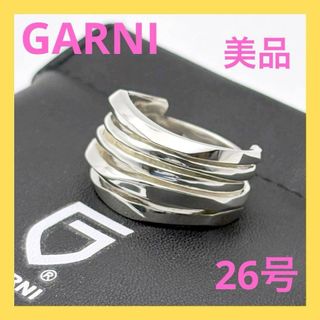 GARNI - ガルニ 10周年 クロッケリー ビッグロゴ ネックレス 希少 美品