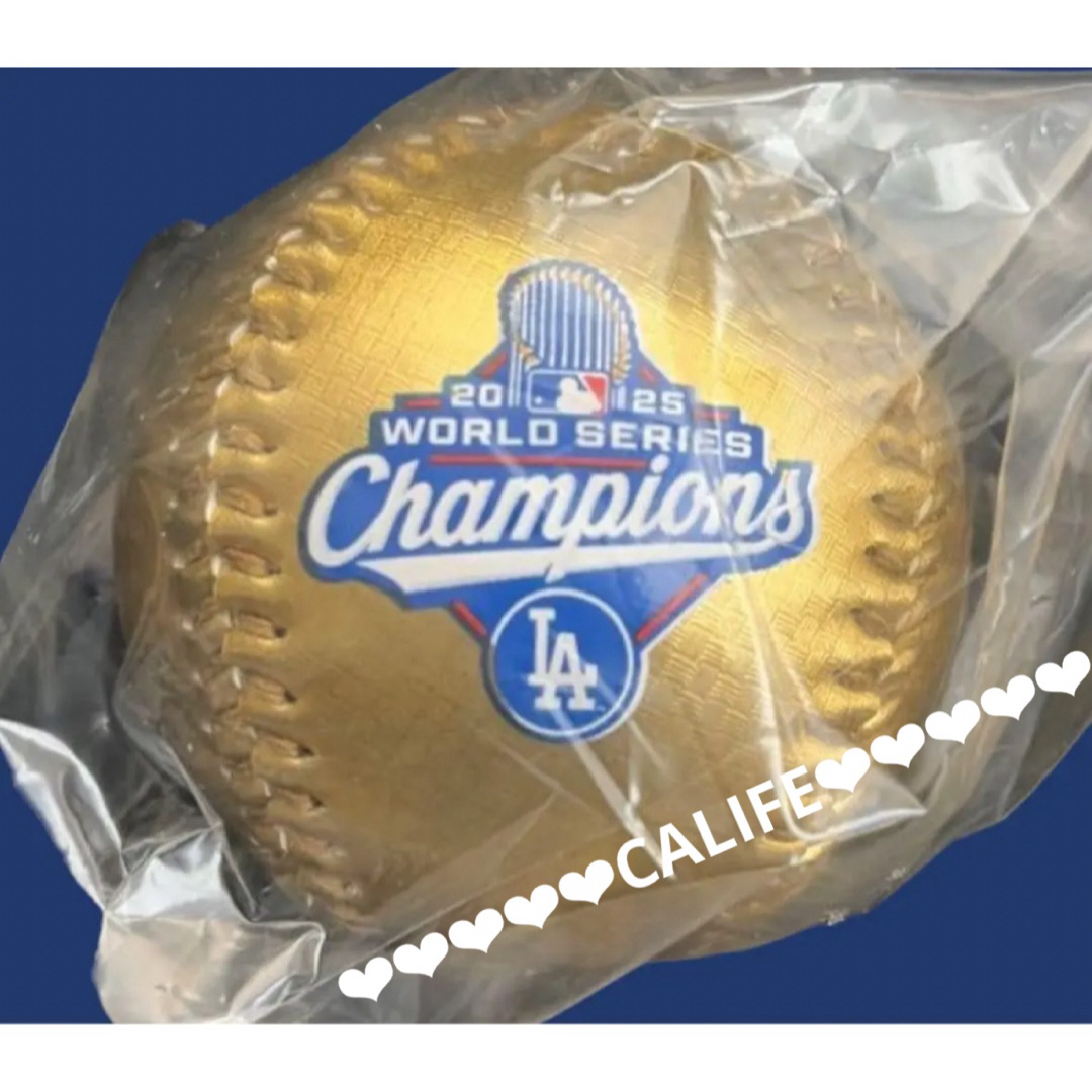 Rawlings - ドジャース 2025 ワールドチャンピオン 記念 ボール 全選手