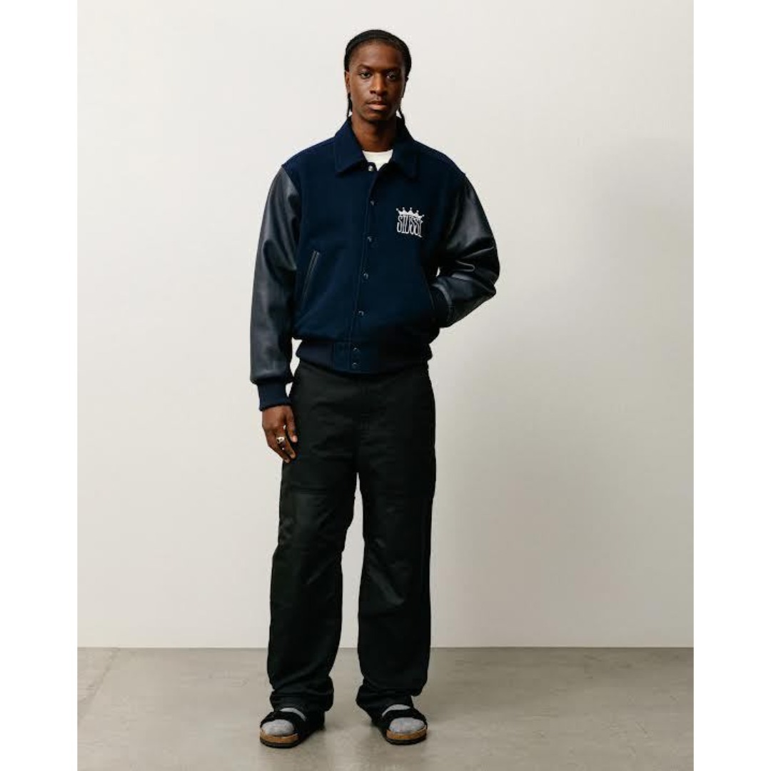 STUSSY - Stussy ステューシー KING VARSITY JACKET スタジャン の通販