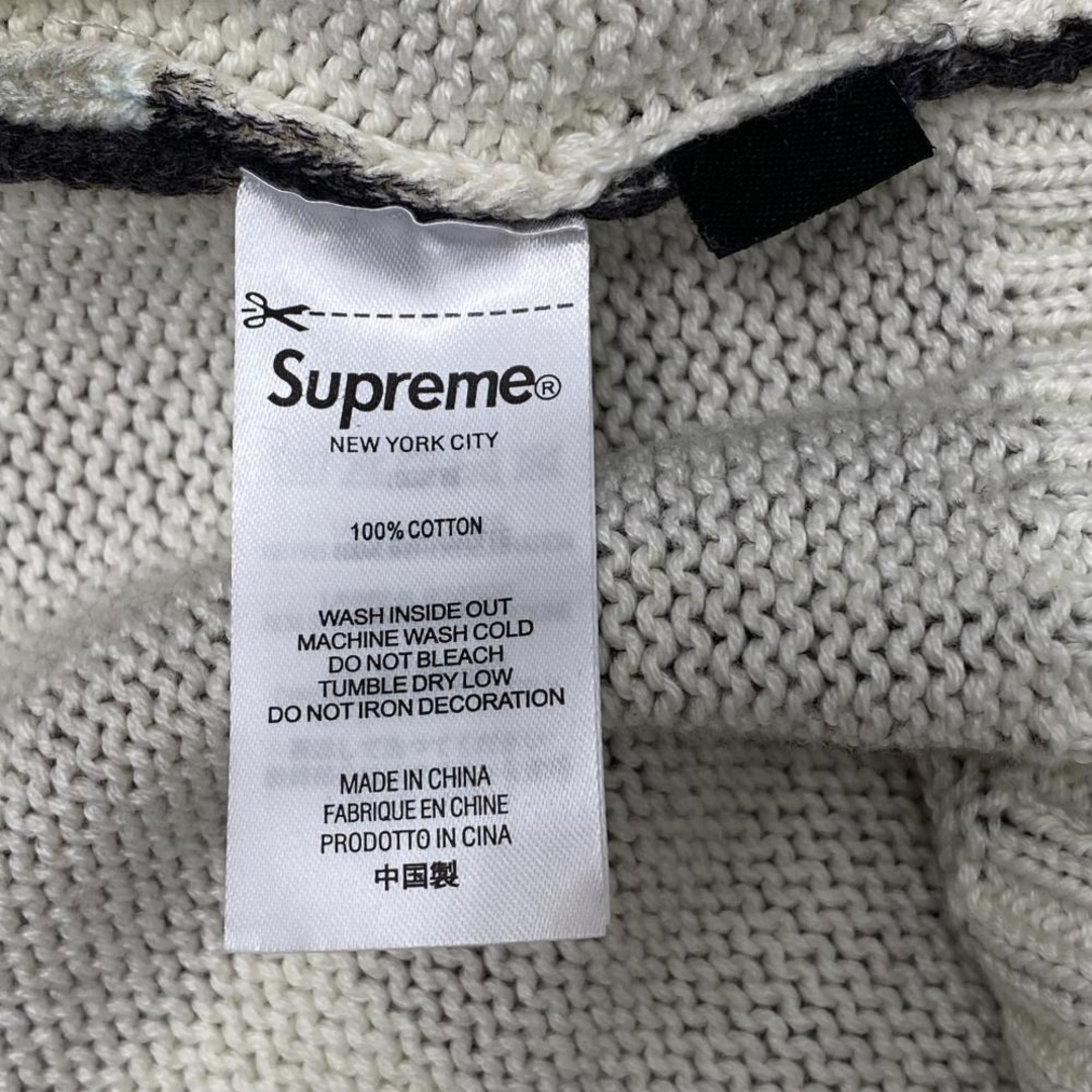 Supreme - 【中古】Supreme 25SS Damien Hirst Sweater サイズL ブルー
