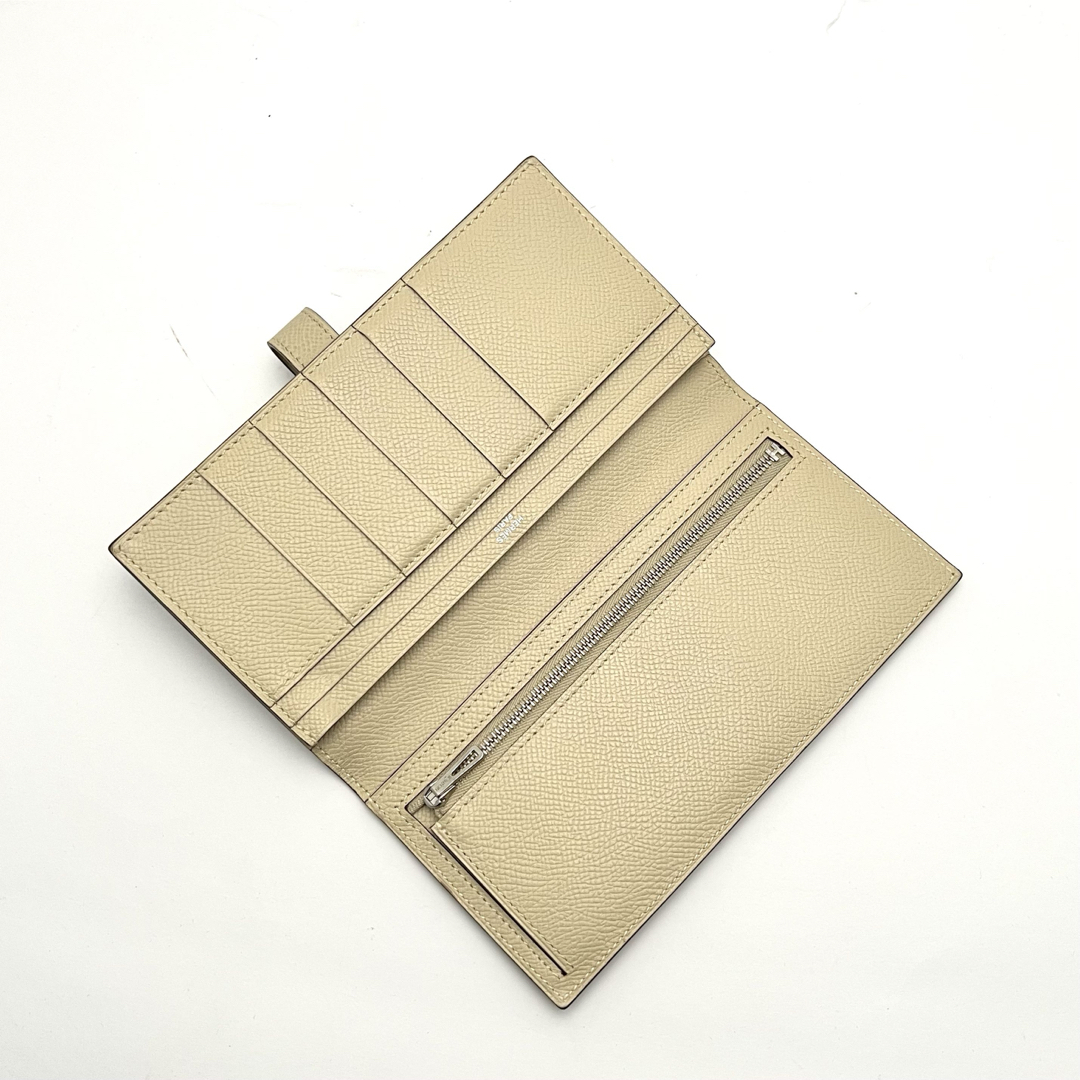 HERMES - エルメス べアンスフレ バイカラーブラウン×アイボリーHermes