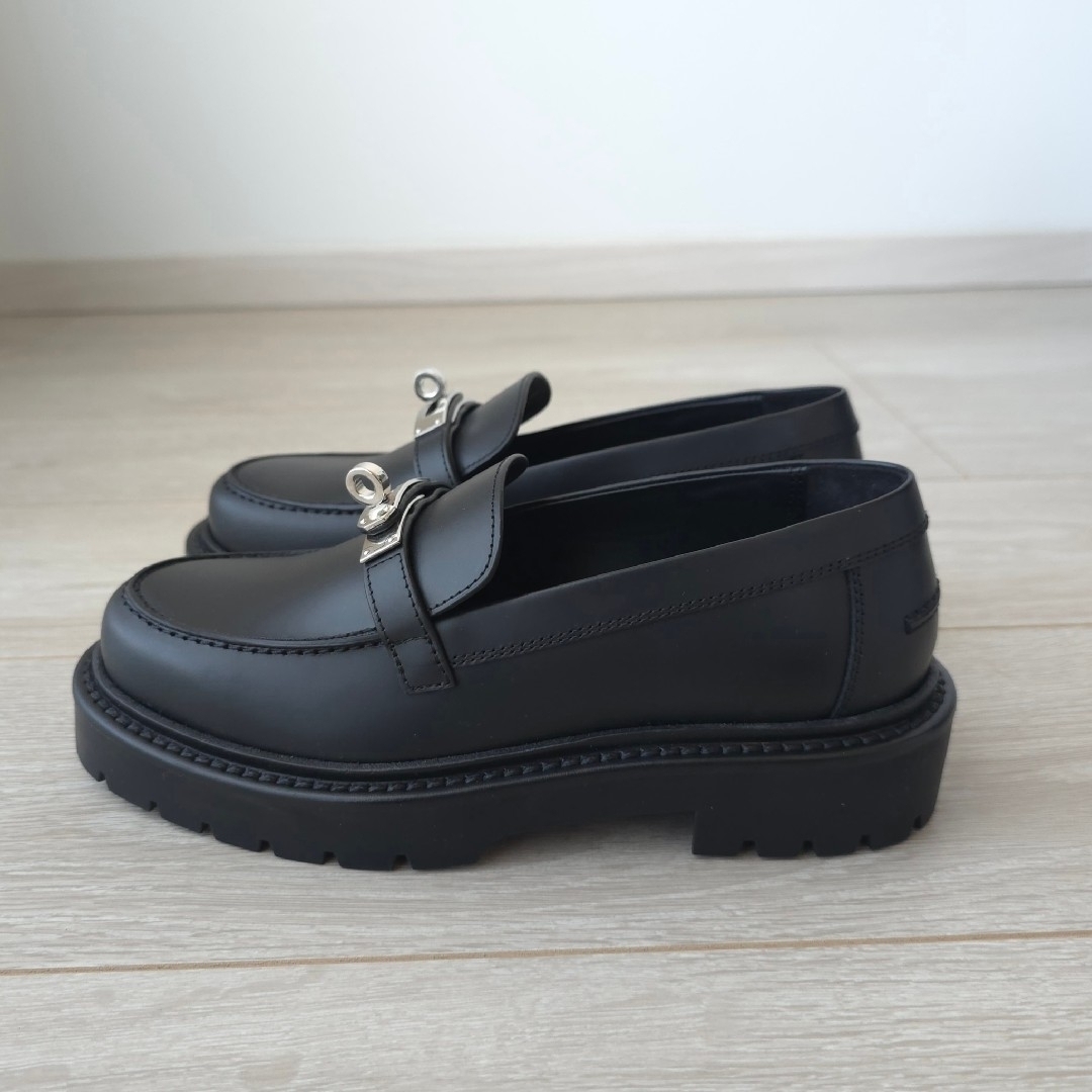 HERMES - 未使用【エルメス】モカシン 《アイコン》ケリー金具 カーフ