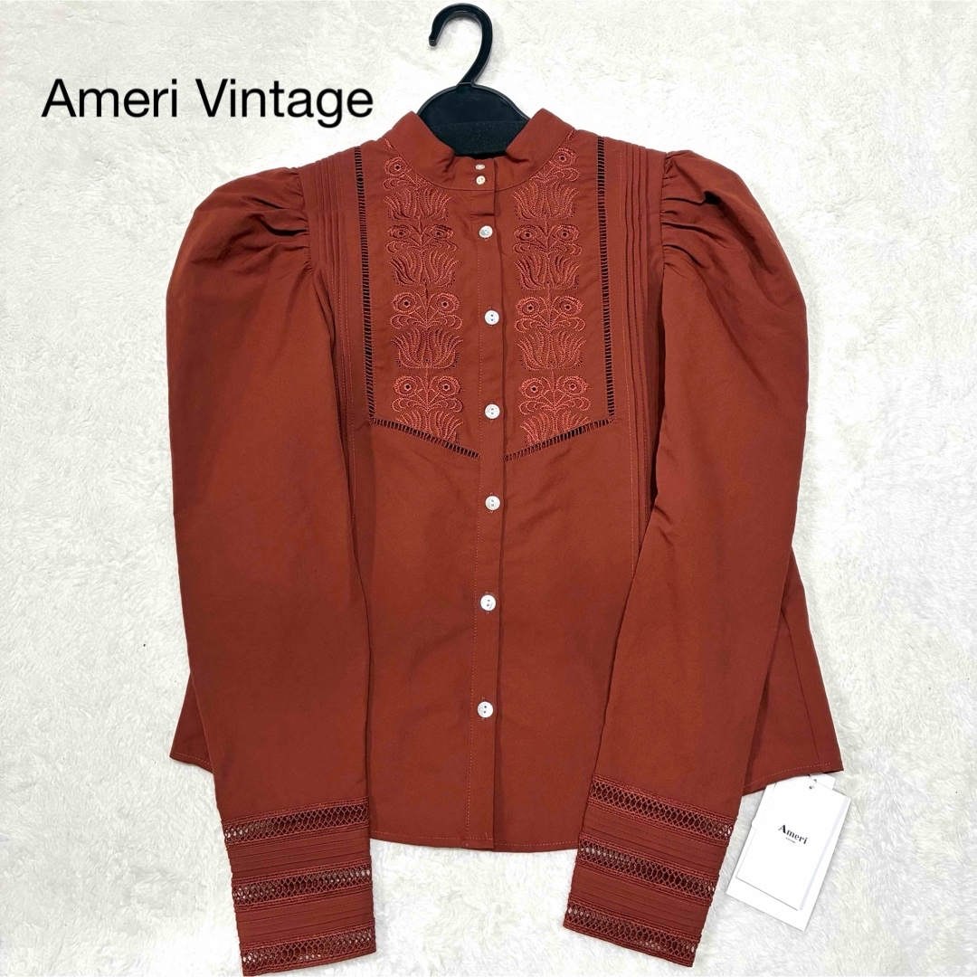 2025SS ESTNATION フリルネックニット 美品