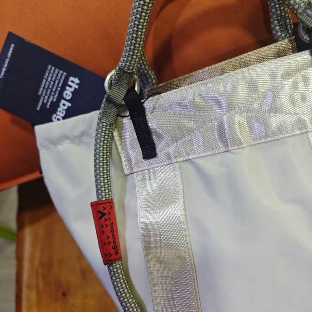 Topologie トポロジー トートバッグ リバーシブル 両面使用可能の通販