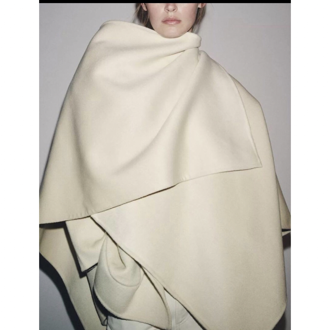 ZARA - 【お値下げ可能】ZARA ZW COLLECTION ウールケープコート Sの