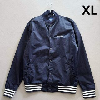 adidas - 早稲田 アディダス 袖革 スタジャン Lサイズ ブラックの通販