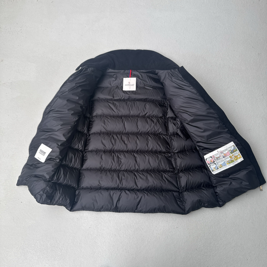 MONCLER - MONCLER TORCY カシミヤ ダウン トルシン サイズ0
