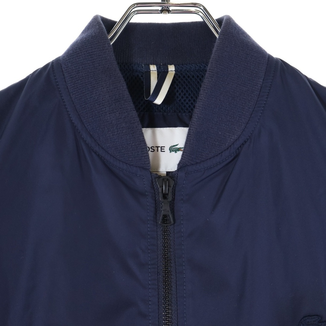 LACOSTE - LACOSTE ラコステ MA-1 ジップアップジャケット ネイビー
