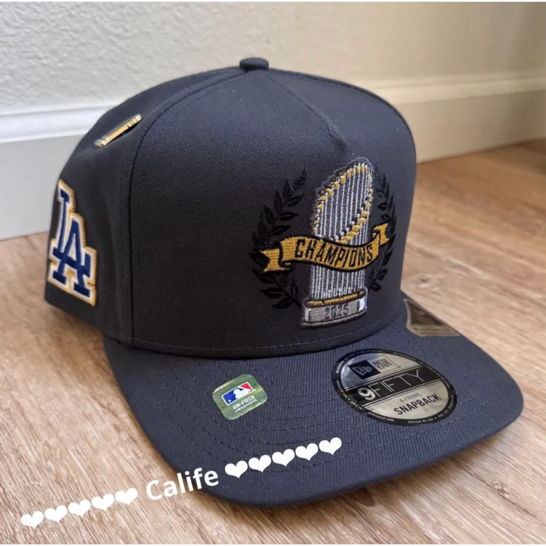 NEW ERA - ドジャース 2025 ワールドチャンピオン 記念 キャップ 全