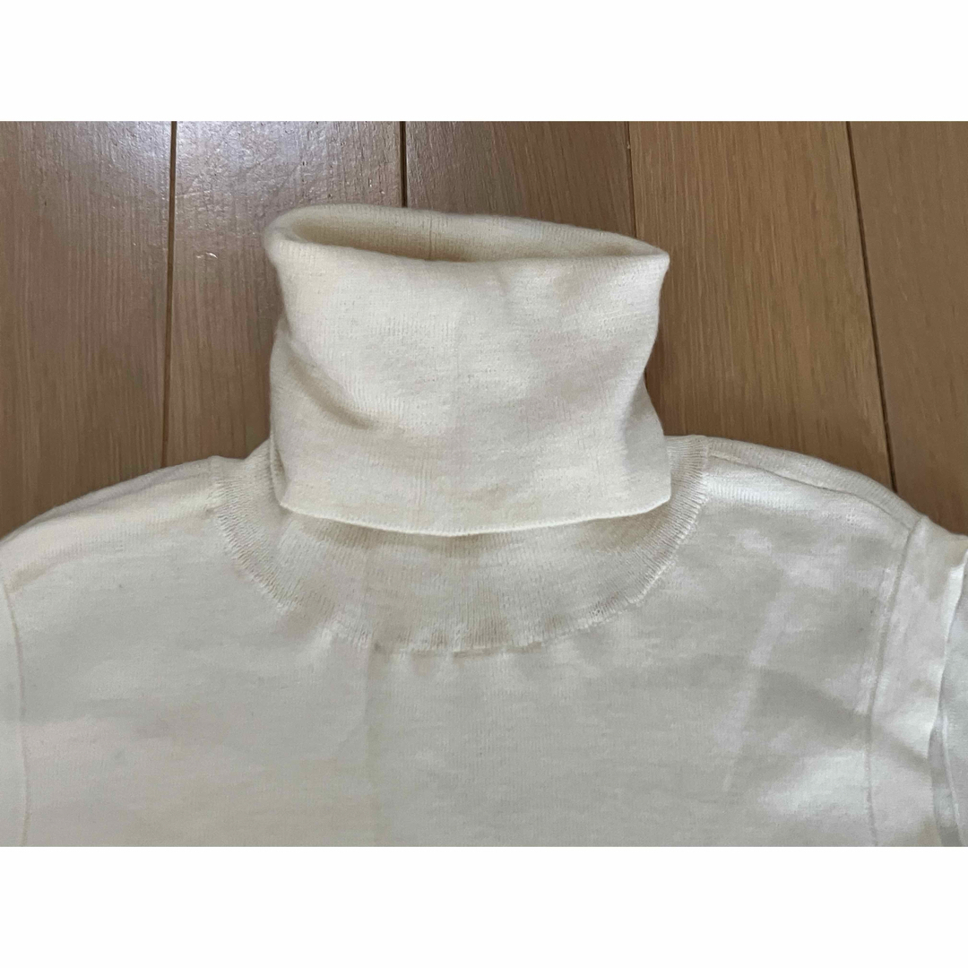 フォクシー ブティックライン ノースリーブ ハイネック ニット 38