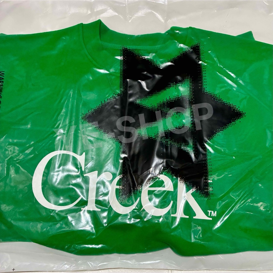 WHIMSY - 新品L／Creek whimsysocks スウェット Green グリーンの通販