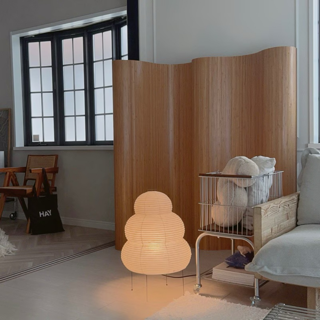 Artek風 ウッドカーブ パーテーションの通販 by MM's shop｜ラクマ