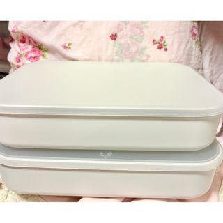 MUJI (無印良品) - 硬質パルプボックス・フタ式・ストッカー&スタンド