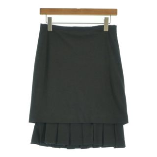 HERMES - 【美品】HERMES エルメス スカート ブラウン サイズ:36(S