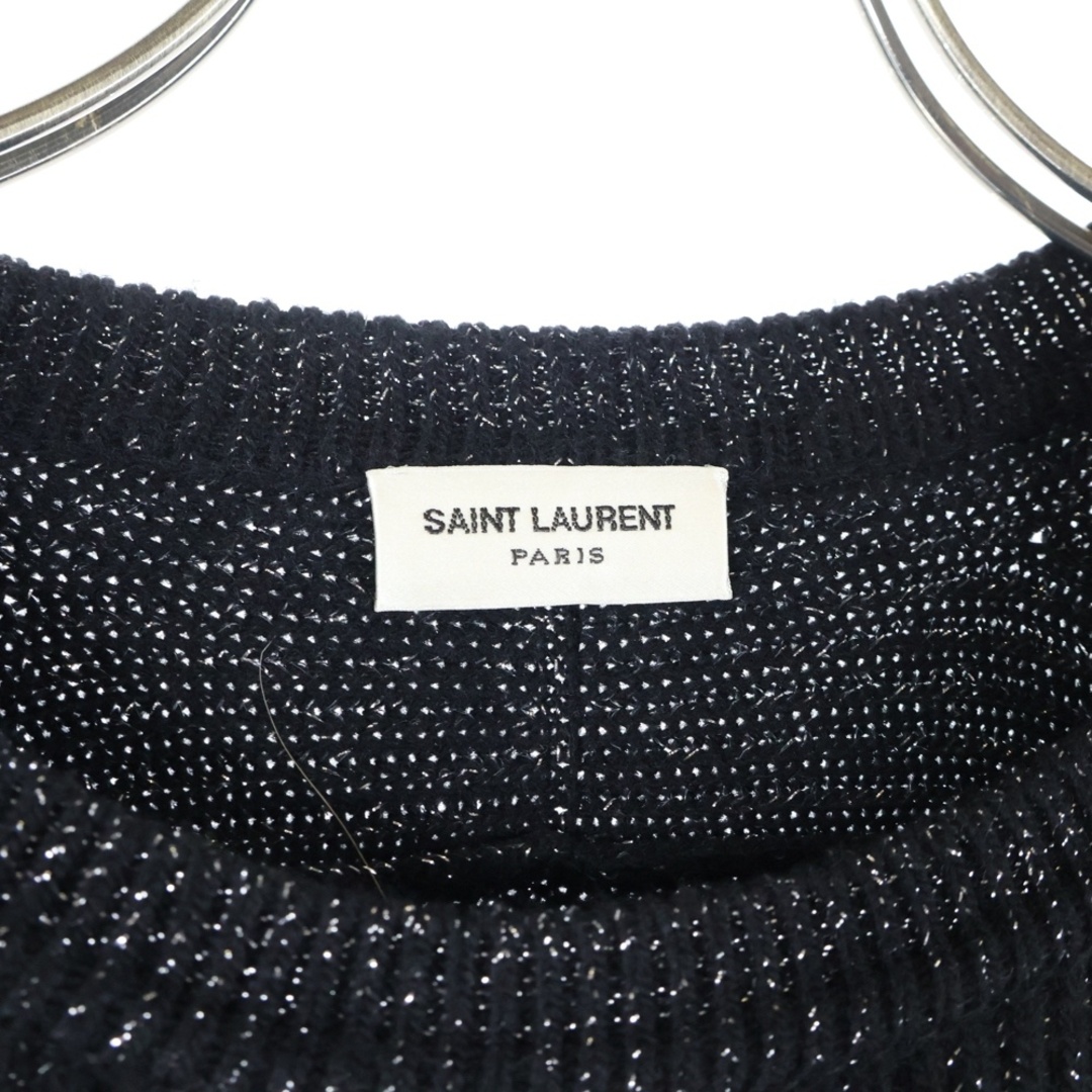 SAINT LAURENT - SAINT LAURENT PARIS サンローランパリ ラメ入り リブ