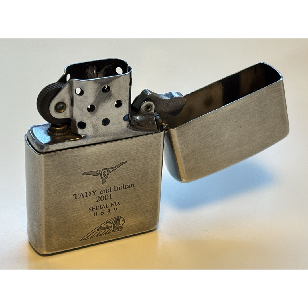 ZIPPO - TADY&KING/コラボ/Zippo/ライター/Indian/限定/ビンテージの