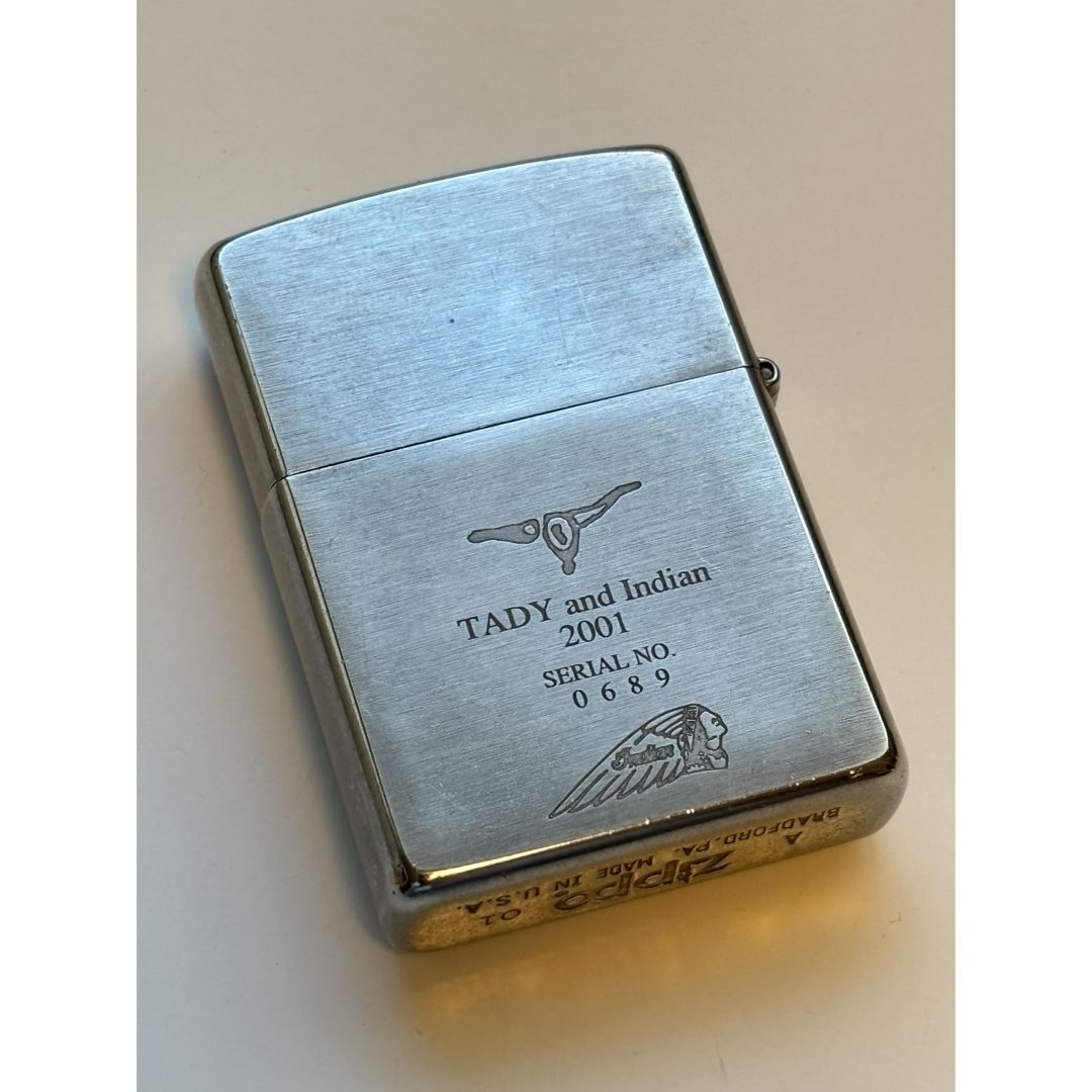 ZIPPO - TADY&KING/コラボ/Zippo/ライター/Indian/限定/ビンテージの