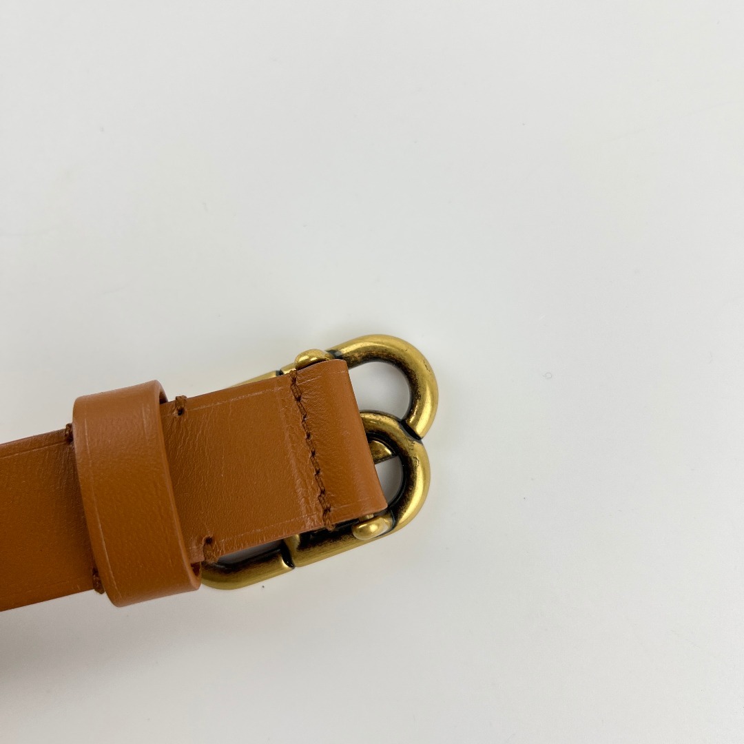 BALENCIAGA - 【中古】BALENCIAGA バレンシアガ ベルト ブラウン