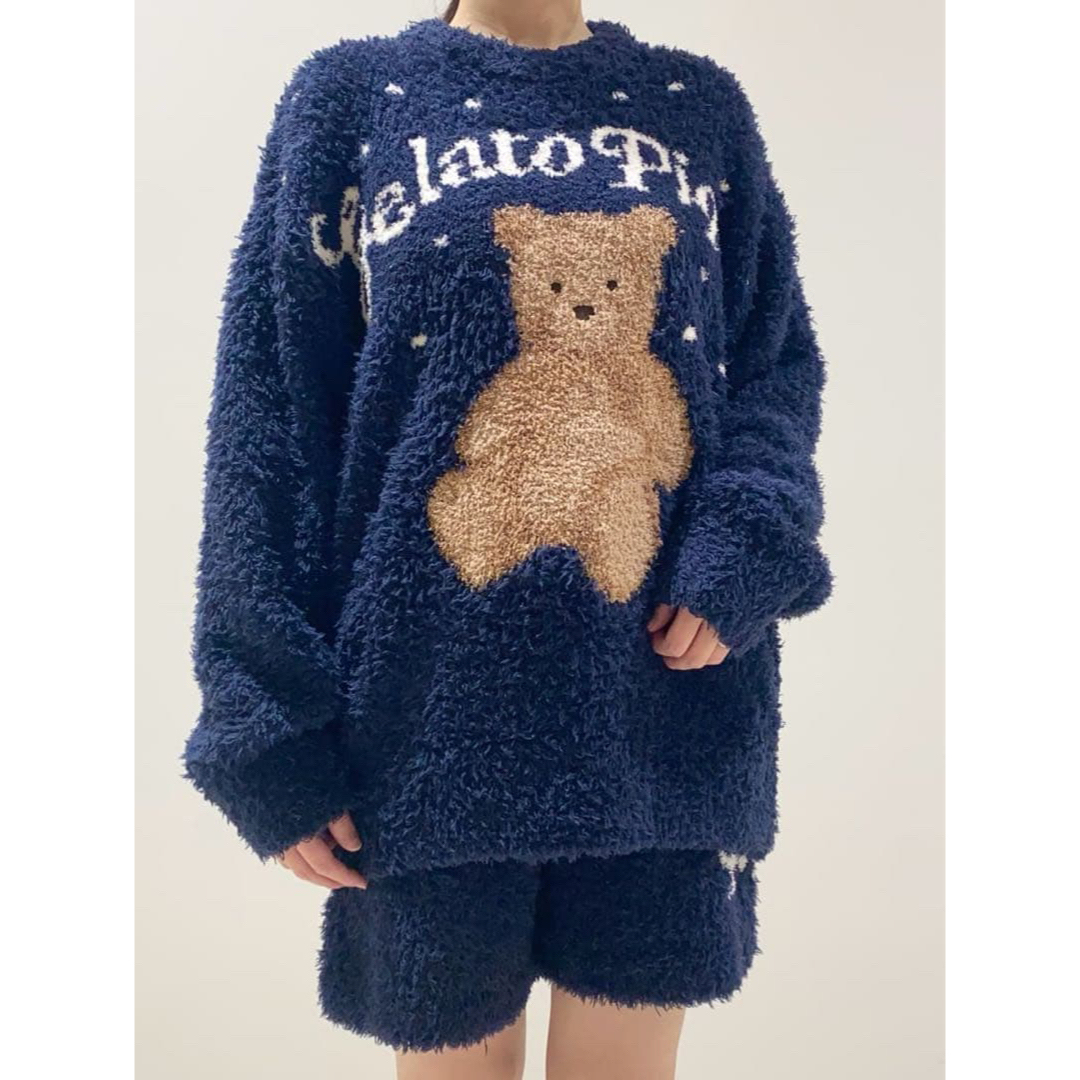 gelato pique - 【HOLIDAY】ジェラートスノーベア プルオーバー