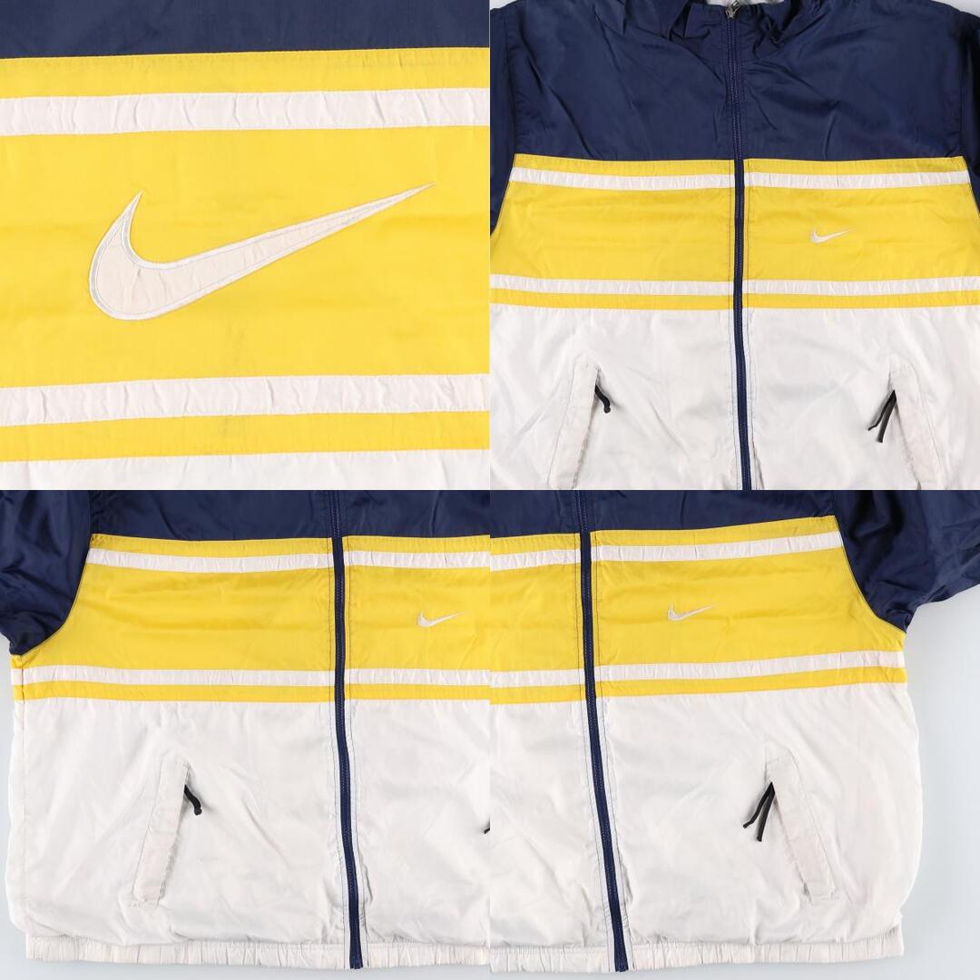 NIKE - 古着 90~00年代 ナイキ NIKE ナイロンジャケット メンズXXL相当
