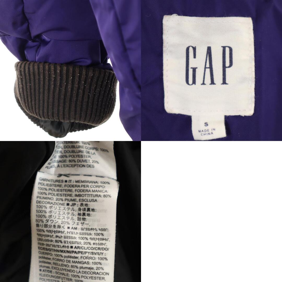 GAP - 古着 GAP ギャップ ダウンジャケット S パープル メンズの通販